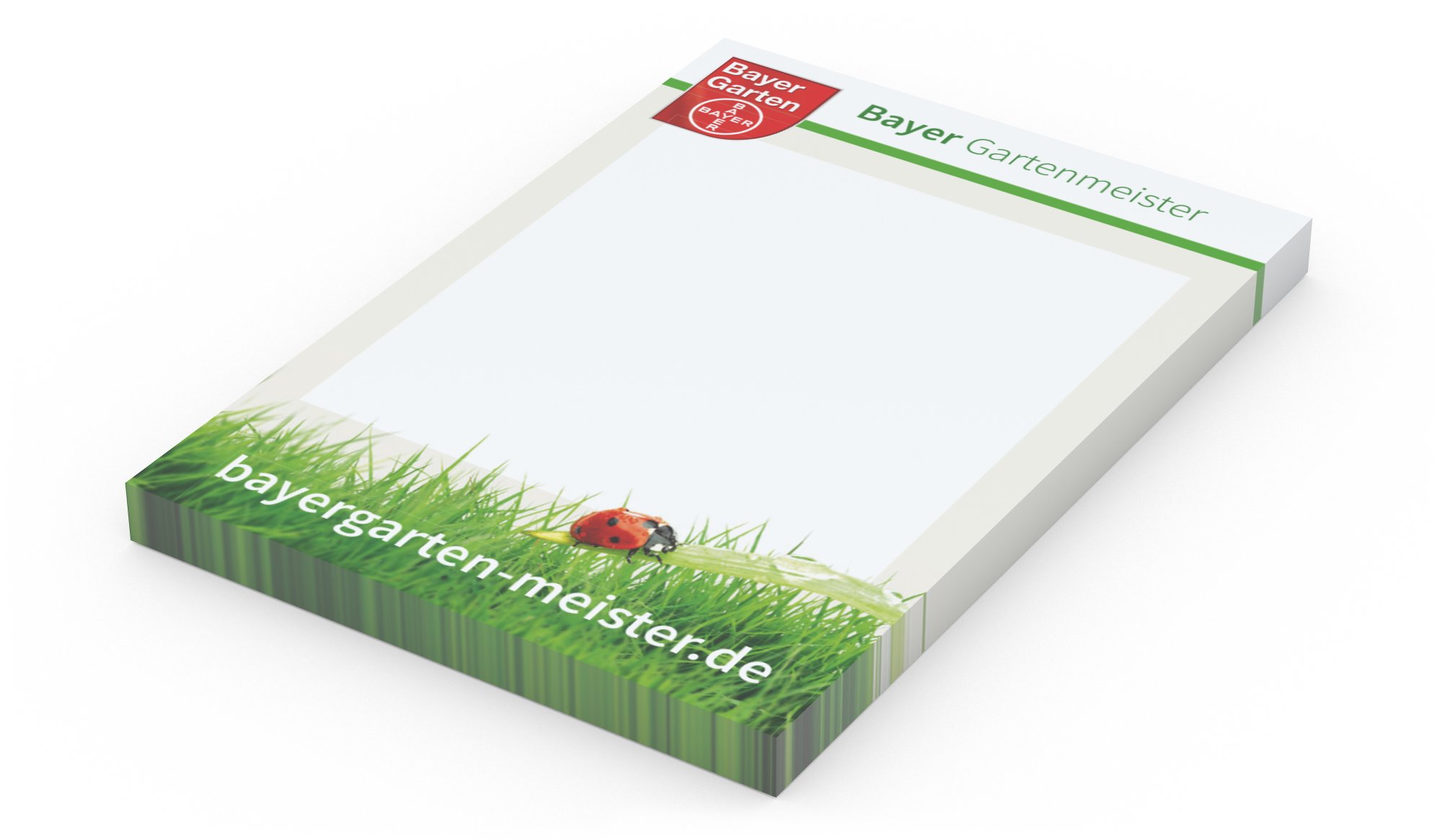 Haftnotizblock Basic 50 × 72 mm, 50 Haftzettel