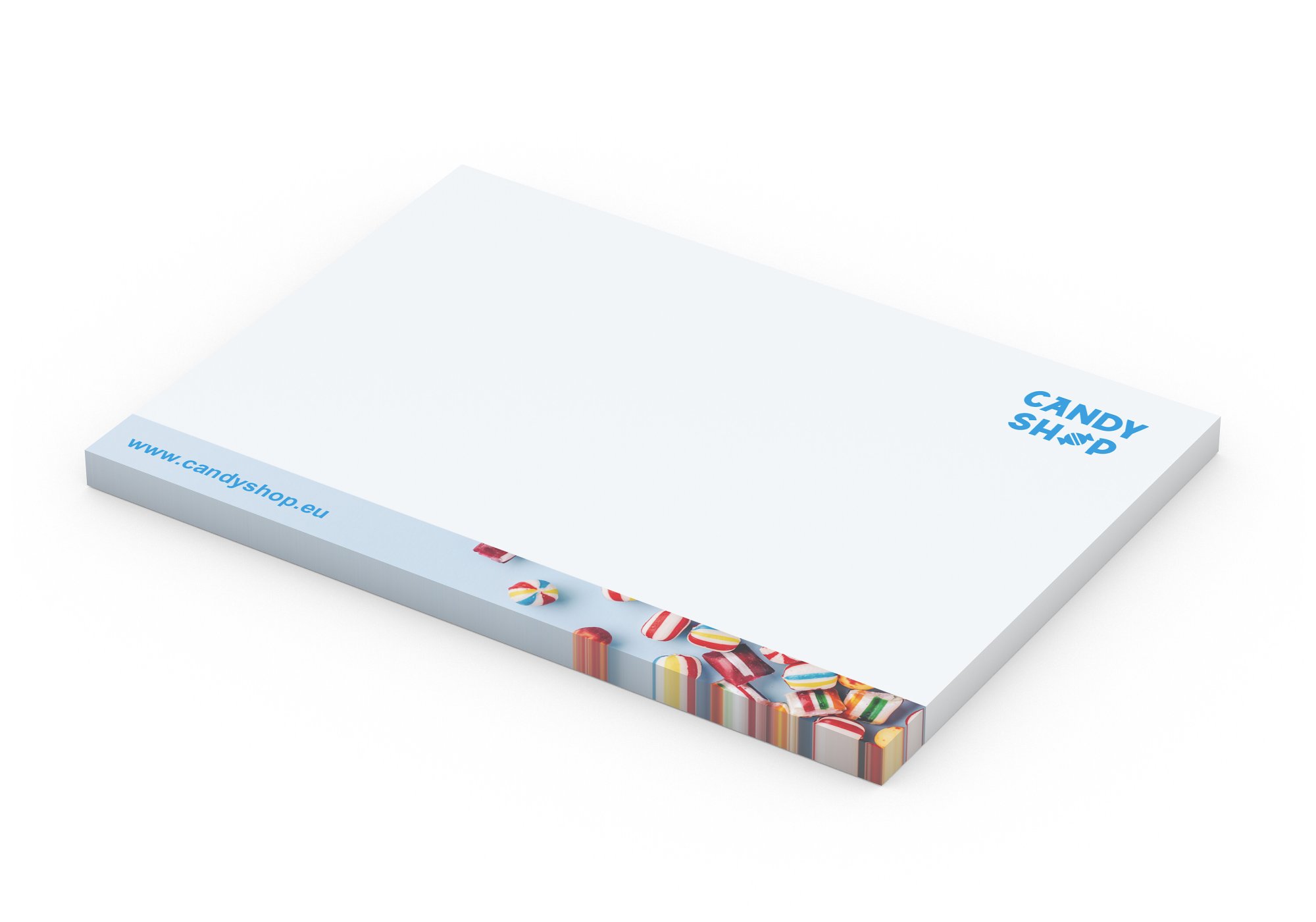 Haftnotizblock Basic 100 × 72 mm, 50 Haftzettel